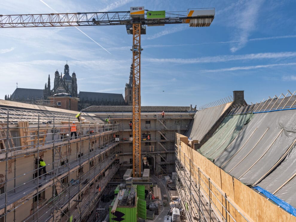 Toekomstige binnenplaats Huis73